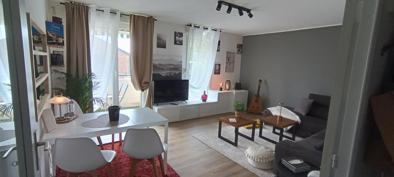 Stylish 1-Bedroom Flat With Beautiful Terrace , For A Cosy Retreat Страсбург Екстериор снимка